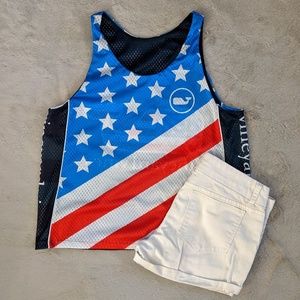 Vineyard Vines Reversible American Flag Bro Tank